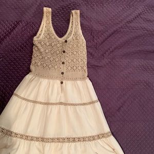 Beautiful and very unique handmade dress bought and made in Puerto Rico.